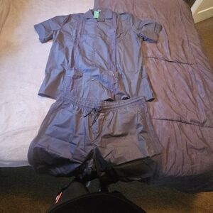Blue Mens short set